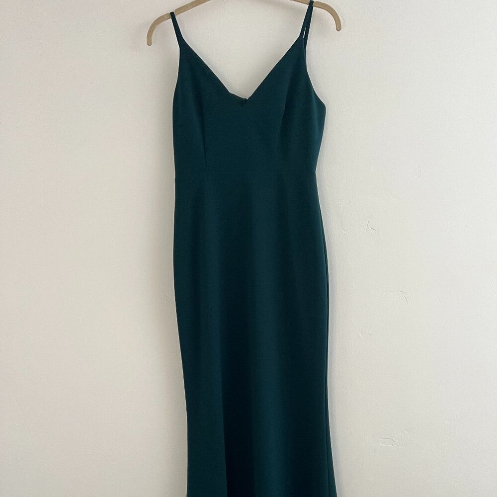 Lulus Wedding Moments of Bliss Backless Mermaid Maxi Dress